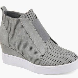 High-Top Wedge Sneaker